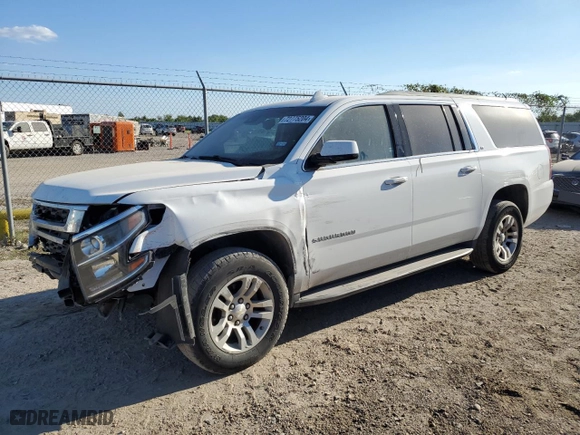 2017 Chevrolet Suburban LT with VIN 1GNSCHKC1HR167391, listed as a Copart auction lot 72775204 with 168,425 mi miles and Salvage Title. Bid and sale history available at carsss.com. Image 1.