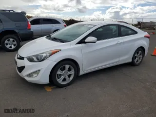 2013 Hyundai Elantra Coupe GS PZEV with VIN KMHDH6AEXDU008477, listed as a Copart auction lot 68950794 with 90,406 mi miles and Clean Title. Bid and sale history available at carsss.com. Image 1.