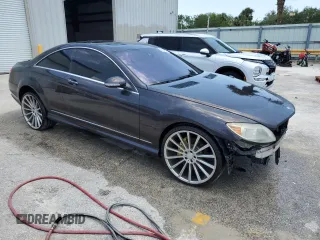 2008 Mercedes-Benz CL V8 with VIN WDDEJ71X58A017217, listed as a Copart auction lot 45964945 with 229,474 mi miles and Salvage Title. Bid and sale history available at carsss.com. Image 4.