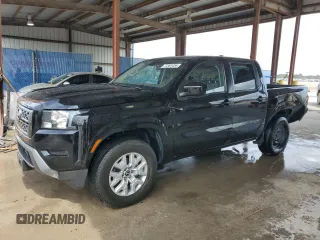 2022 Nissan Frontier SV with VIN 1N6ED1EJ5NN663296, listed as a Copart auction lot 77351454 with 32,055 mi miles and Salvage Title. Bid and sale history available at carsss.com. Image 1.