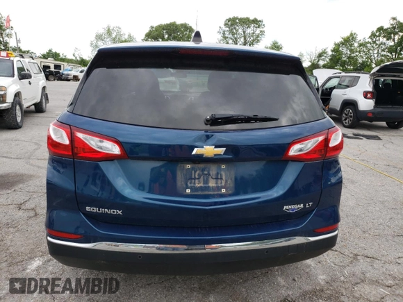 2021 Chevrolet Equinox LT with VIN 3GNAXKEV9ML343373, listed as a Copart auction lot 56510835 with 66,611 mi miles and Salvage title. Bid and sale history available at DreamBid. Image 6.