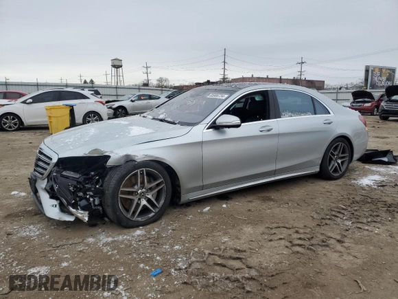 2019 Mercedes-Benz S 560 with VIN WDDUG8GB8KA461260, listed as a Copart auction lot 85986734 with Not Provided miles and Salvage Title. Bid and sale history available at DreamBid. Image 1.