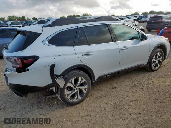 2022 Subaru Outback Touring with VIN 4S4BTAPC7N3156219, listed as a Copart auction lot 64028925 with Not provided miles and Salvage title. Bid and sale history available at DreamBid. Image 3.
