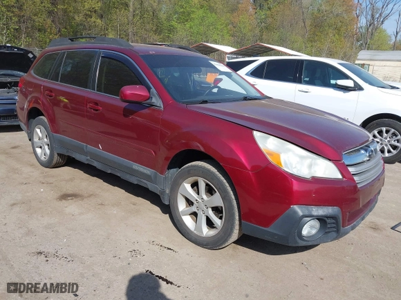2013 Subaru Outback 2.5i Premium with VIN 4S4BRBCC7D3229064, listed as a IAAI auction lot 42058108 with 215,274 mi miles. Bid and sale history available at carsss.com. Image 1.