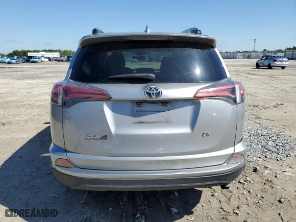 2016 Toyota RAV4 LE with VIN 2T3ZFREV2GW263997, listed as a Copart auction lot 52620025 with 334,371 mi miles and Salvage Title. Bid and sale history available at carsss.com. Image 6.