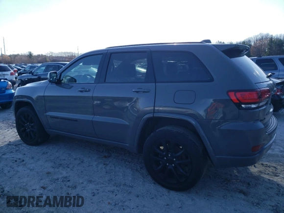 2022 Jeep Grand Cherokee WK Laredo X with VIN 1C4RJFAG1NC141748, listed as a Copart auction lot 82516344 with 18,915 mi miles and Salvage Title. Bid and sale history available at carsss.com. Image 2.