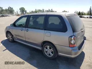 2005 Mazda MPV LX with VIN JM3LW28A350538856, listed as a Copart auction lot 66790224 with 154,746 mi miles and Salvage Title. Bid and sale history available at carsss.com. Image 2.