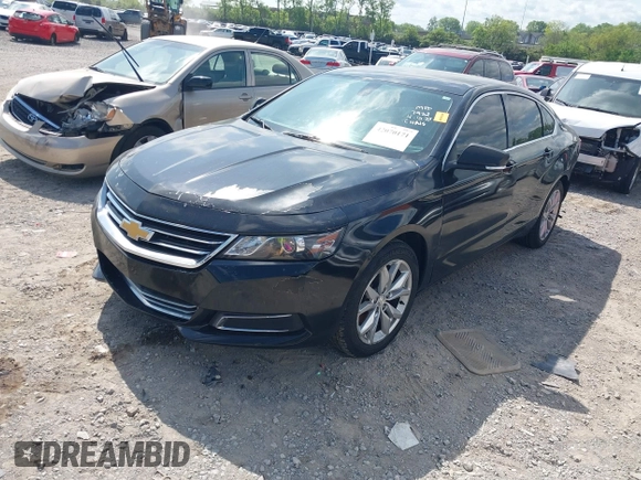 2016 Chevrolet Impala LT with VIN 2G1115S36G9167932, listed as a IAAI auction lot 42070171 with 126,668 mi miles and . Bid and sale history available at DreamBid. Image 2.