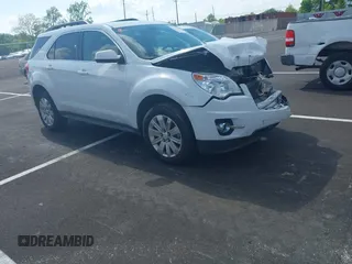 2011 Chevrolet Equinox 2LT z VIN 2GNALPEC0B1306864, wystawiony jako IAAI lot #42124961 z przebiegiem 155 221 mil mil oraz . Historia ofert i sprzedaży dostępna na DreamBid. Obrazek 1.
