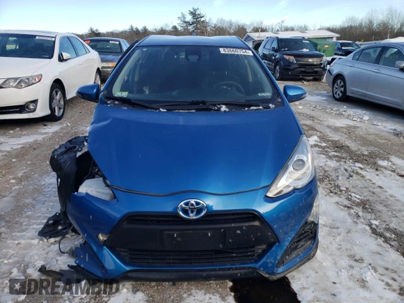 2017 Toyota Prius One with VIN JTDKDTB32H1595204, listed as a Copart auction lot 83660754 with 74,505 mi miles and Salvage Title. Bid and sale history available at carsss.com. Image 5.