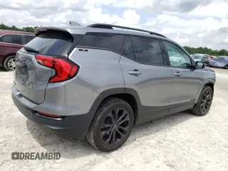 2021 GMC Terrain SLE z VIN 3GKALMEV2ML382374, wystawiony jako Copart lot #60598425 z przebiegiem 52 347 mil mil oraz Szkoda całkowita • Salvage title. Historia ofert i sprzedaży dostępna na DreamBid. Obrazek 3.