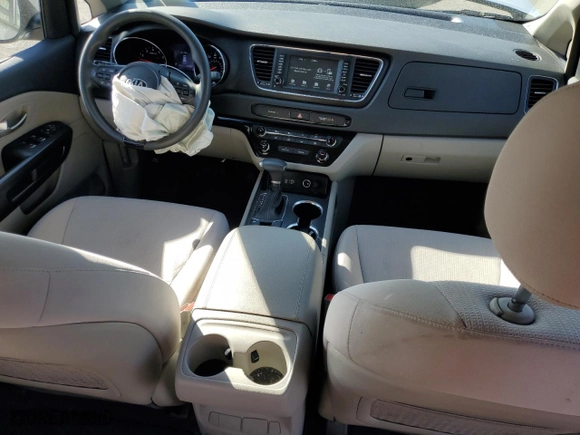 2019 Kia Sedona L with VIN KNDMA5C11K6511393, listed as a Copart auction lot 78555274 with 30,394 mi miles and Salvage Title. Bid and sale history available at carsss.com. Image 8.