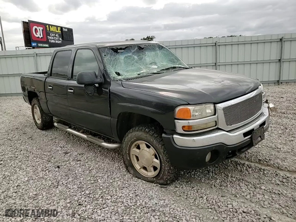 2004 GMC Sierra 1500 Crew Cab SLT with VIN 2GTEK13TX41416983, listed as a Copart auction lot 59330374 with NaN miles and Salvage Title. Bid and sale history available at carsss.com. Image 11.