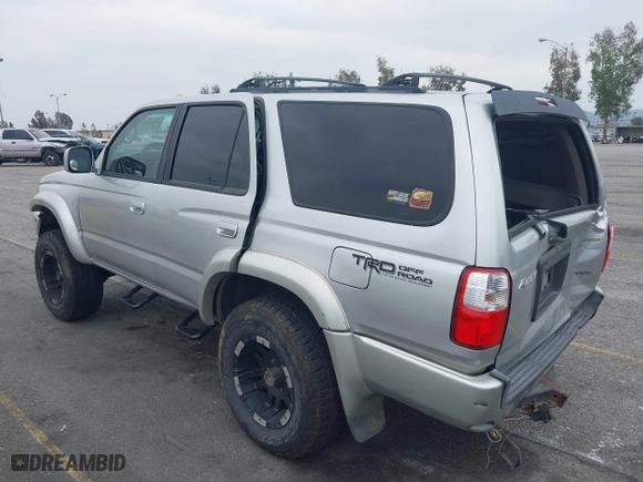 2001 Toyota 4Runner SR5 with VIN JT3HN86R910341766, listed as a IAAI auction lot 41893718 with 247,853 mi miles. Bid and sale history available at carsss.com. Image 3.