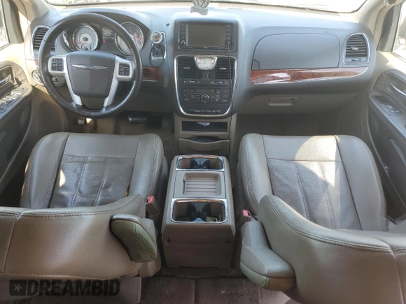 2015 Chrysler Town & Country Touring-L with VIN 2C4RC1CGXFR529175, listed as a Copart auction lot 51970035 with 163,594 mi miles and Salvage Title. Bid and sale history available at carsss.com. Image 8.