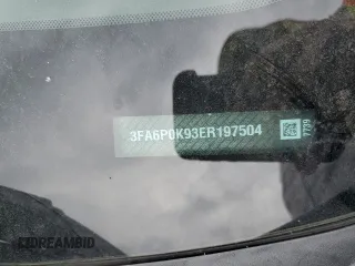 2014 Ford Fusion Titanium с VIN 3FA6P0K93ER197504, выставлен на аукционе Copart как лот 53988555 с пробегом 140 371 миль миль и Списание • Salvage title. История ставок и продаж доступна на DreamBid. Изображение 12.
