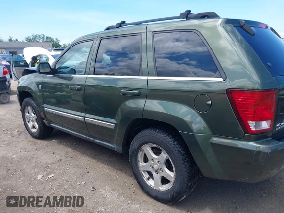 2007 Jeep Grand Cherokee Limited with VIN 1J8HR58N87C525220, listed as a IAAI auction lot 42361815 with 184,383 mi miles and . Bid and sale history available at DreamBid. Image 14.