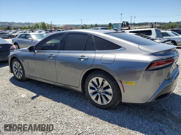 2022 Toyota Mirai XLE z VIN JTDAAAAA4NA005492, wystawiony jako Copart lot #56061045 z przebiegiem 35 578 mil mil oraz Szkoda całkowita • Salvage title. Historia ofert i sprzedaży dostępna na DreamBid. Obrazek 2.