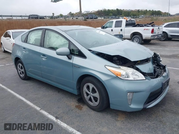 2014 Toyota Prius Four with VIN JTDKN3DU5E1851219, listed as a IAAI auction lot 41806545 with 185,735 mi miles. Bid and sale history available at carsss.com. Image 1.