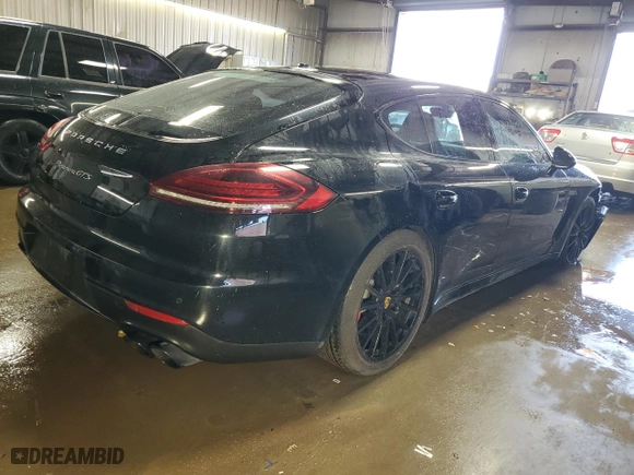 2016 Porsche Panamera GTS with VIN WP0AF2A78GL081459, listed as a Copart auction lot 50166995 with 60,082 mi miles and Salvage Title. Bid and sale history available at carsss.com. Image 3.