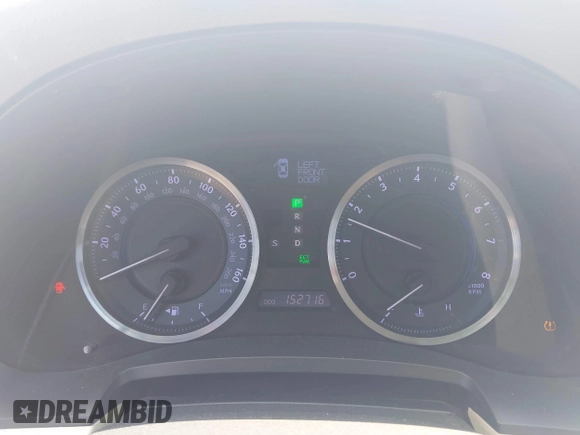 2012 Lexus IS 250 with VIN JTHBF5C23C5158016, listed as a IAAI auction lot 42106392 with 152,716 mi miles and . Bid and sale history available at DreamBid. Image 7.