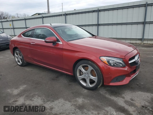 2017 Mercedes-Benz C 300 z VIN WDDWJ4KBXHF328960, wystawiony jako Copart lot #52862365 z przebiegiem 50 904 mil mil oraz Szkoda całkowita • Salvage title. Historia ofert i sprzedaży dostępna na DreamBid. Obrazek 4.