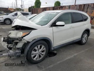 2013 Honda CR-V EX z VIN 5J6RM3H51DL018468, wystawiony jako Copart lot #59610905 z przebiegiem 58 550 mil mil oraz Szkoda całkowita • Salvage title. Historia ofert i sprzedaży dostępna na DreamBid. Obrazek 1.