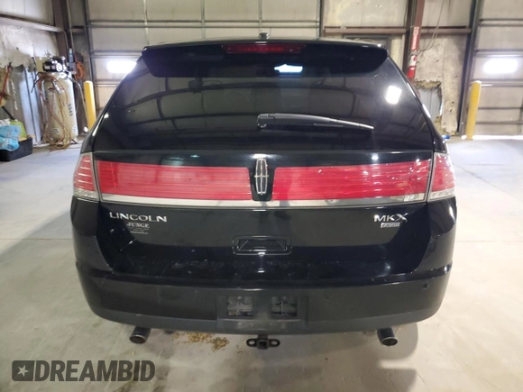 2008 Lincoln MKX with VIN 2LMDU88C98BJ12745, listed as a Copart auction lot 50381385 with 124,532 mi miles and Salvage Title. Bid and sale history available at carsss.com. Image 6.