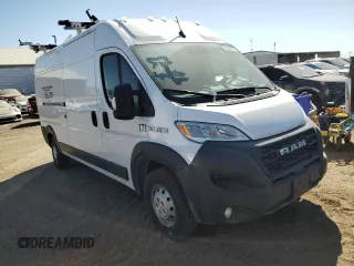 2023 Ram ProMaster Cargo with VIN 3C6MRVHG0PE581501, listed as a Copart auction lot 73074274 with 10,510 mi miles and Salvage Title. Bid and sale history available at carsss.com. Image 4.