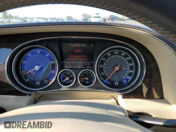 2013 Bentley Continental GT z VIN SCBGT3ZA2DC081822, wystawiony jako Copart lot #84201784 z przebiegiem 39 423 mil mil oraz Szkody całkowita. Historia ofert i sprzedaży dostępna na DreamBid. Obrazek 9.