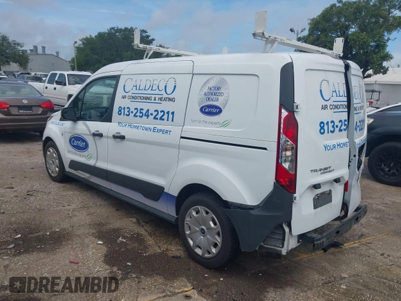 2018 Ford Transit Connect XL with VIN NM0LS7E75J1378264, listed as a IAAI auction lot 42232607 with 34,241 mi miles and . Bid and sale history available at DreamBid. Image 3.