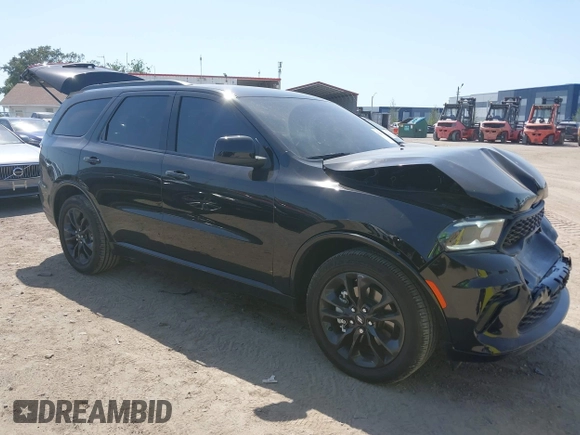 2025 Dodge Durango GT with VIN 1C4RDHDG2SC520980, listed as a IAAI auction lot 42278718 with 5,473 mi miles and . Bid and sale history available at DreamBid. Image 1.