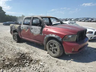 2014 Ram 1500 Express with VIN 3C6RR7KT2EG293407, listed as a Copart auction lot 62673154 with 0 mi miles and Salvage Title. Bid and sale history available at carsss.com. Image 4.