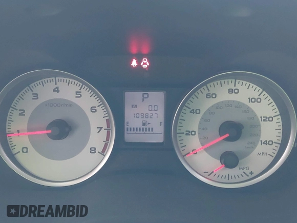 2012 Subaru Impreza 2.0i с VIN JF1GPAA62CH241637, выставлен на аукционе IAAI как лот 42426797 с пробегом 109 827 миль миль и . История ставок и продаж доступна на DreamBid. Изображение 7.