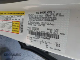 2015 Ford Fusion SE Hybrid with VIN 3FA6P0LU3FR249444, listed as a IAAI auction lot 41602659 with 145,024 mi miles. Bid and sale history available at carsss.com. Image 9.