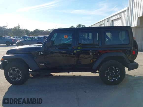 2021 Jeep Wrangler Unlimited Sport S с VIN 1C4HJXDN9MW770876, выставлен на аукционе IAAI как лот 40630311 с пробегом 62 235 миль миль и . История ставок и продаж доступна на DreamBid. Изображение 14.