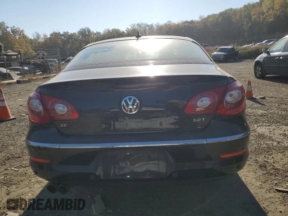 2010 Volkswagen CC Sport with VIN WVWMN7AN6AE550197, listed as a Copart auction lot 76699094 with 99,283 mi miles and Salvage Title. Bid and sale history available at carsss.com. Image 6.