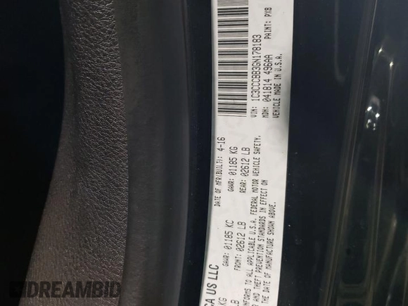 2016 Chrysler 200 S z VIN 1C3CCCBB3GN178183, wystawiony jako Copart lot #86161394 z przebiegiem 28 113 mil mil oraz Szkoda całkowita • Salvage title. Historia ofert i sprzedaży dostępna na DreamBid. Obrazek 13.