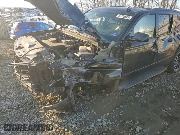 2019 Chevrolet Suburban Premier with VIN 1GNSKJKJ3KR195502, listed as a Copart auction lot 43738845 with Not Provided miles and Salvage Title. Bid and sale history available at DreamBid. Image 11.