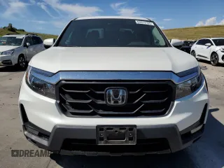 2023 Honda Ridgeline RTL-E with VIN 5FPYK3F76PB011963, listed as a Copart auction lot 63079165 with 25,658 mi miles and Salvage title. Bid and sale history available at DreamBid. Image 5.