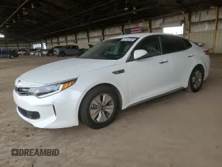 2017 Kia Optima z VIN KNAGT4LE6H5014954, wystawiony jako Copart lot #51181855 z przebiegiem 156 506 mil mil oraz Czysty tytuł • Clean title. Historia ofert i sprzedaży dostępna na DreamBid. Obrazek 1.