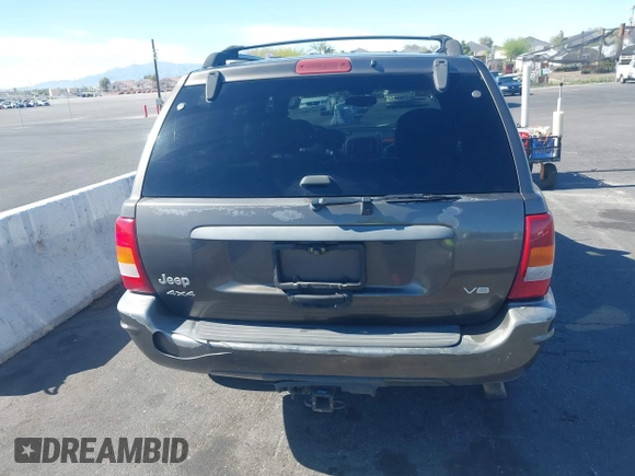 1999 Jeep Grand Cherokee Laredo with VIN 1J4GW58N2XC652678, listed as a IAAI auction lot 42290732 with 145,602 mi miles and . Bid and sale history available at DreamBid. Image 14.