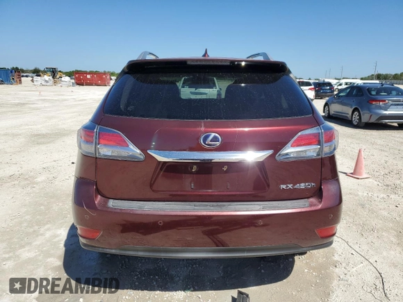 2014 Lexus RX 450h with VIN JTJBC1BA9E2067846, listed as a Copart auction lot 48116715 with 141,693 mi miles and Non repairable. Bid and sale history available at DreamBid. Image 6.