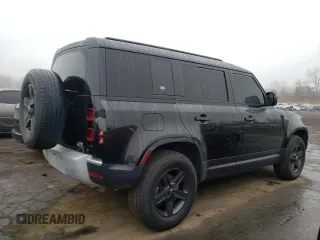 2022 Land Rover Defender S with VIN SALEJ7RX9N2087686, listed as a Copart auction lot 48174655 with 61,484 mi miles and Salvage title. Bid and sale history available at DreamBid. Image 3.