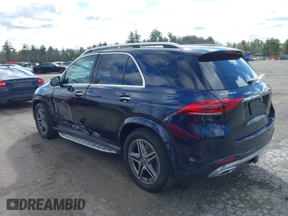 2021 Mercedes-Benz GLE 350 with VIN 4JGFB4KB2MA492990, listed as a IAAI auction lot 41840528 with 50,519 mi miles and . Bid and sale history available at DreamBid. Image 3.