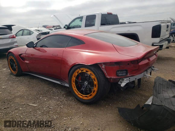 2020 Aston Martin Vantage z VIN SCFSMGAW8LGN03717, wystawiony jako Copart lot #69625684 z przebiegiem 26 594 mil mil oraz Szkoda całkowita • Salvage title. Historia ofert i sprzedaży dostępna na DreamBid. Obrazek 2.
