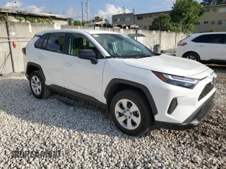 2025 Toyota RAV4 LE with VIN 2T3H1RFV8SC305026, listed as a Copart auction lot 47943895 with 9,187 mi miles and Salvage Title. Bid and sale history available at carsss.com. Image 4.