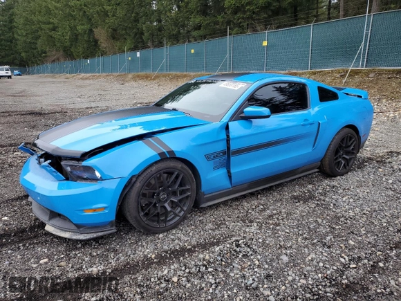 2012 Ford Mustang GT Premium with VIN 1ZVBP8CF4C5279282, listed as a Copart auction lot 49858185 with 66,745 mi miles and Salvage Title. Bid and sale history available at DreamBid. Image 1.