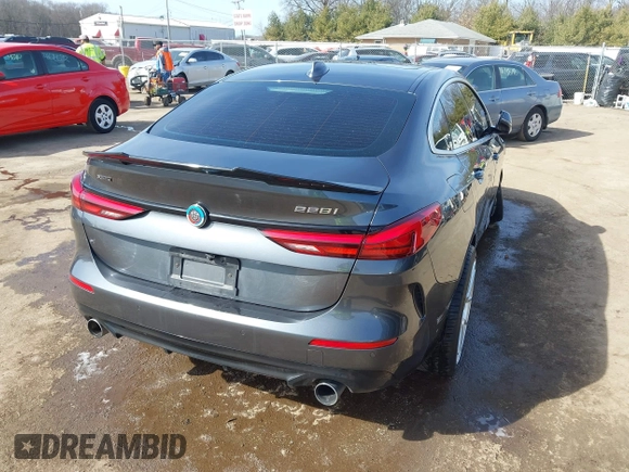 2020 BMW 2 Series 228i xDrive with VIN WBA73AK03L7F73978, listed as a IAAI auction lot 41771031 with 70,198 mi miles. Bid and sale history available at carsss.com. Image 4.