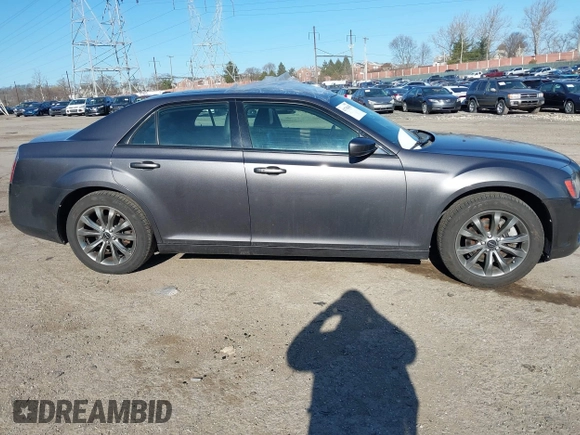 2014 Chrysler 300 with VIN 2C3CCAGG8EH298091, listed as a IAAI auction lot 41760483 with 141,663 mi miles. Bid and sale history available at carsss.com. Image 14.